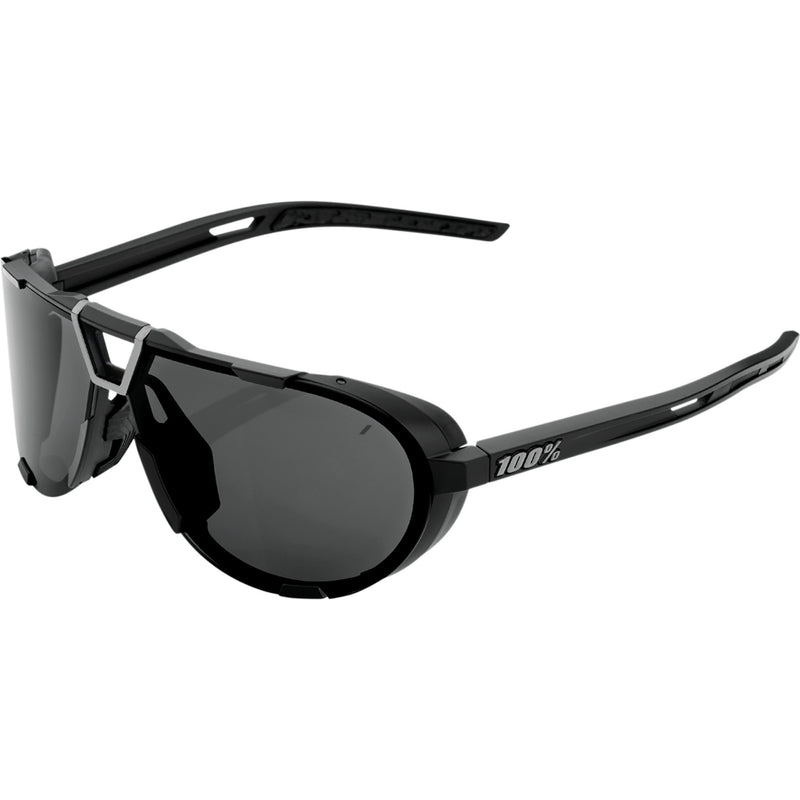 100% 2610-1422 61046-102-01 Westcraft Sunglasses matte black - smoke