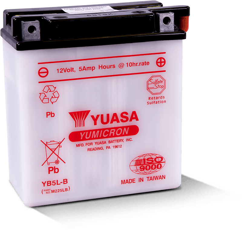 Yuasa Battery YUAM225LB Yuasa YB5L-B Yumicron 12-Volt Battery - User 1