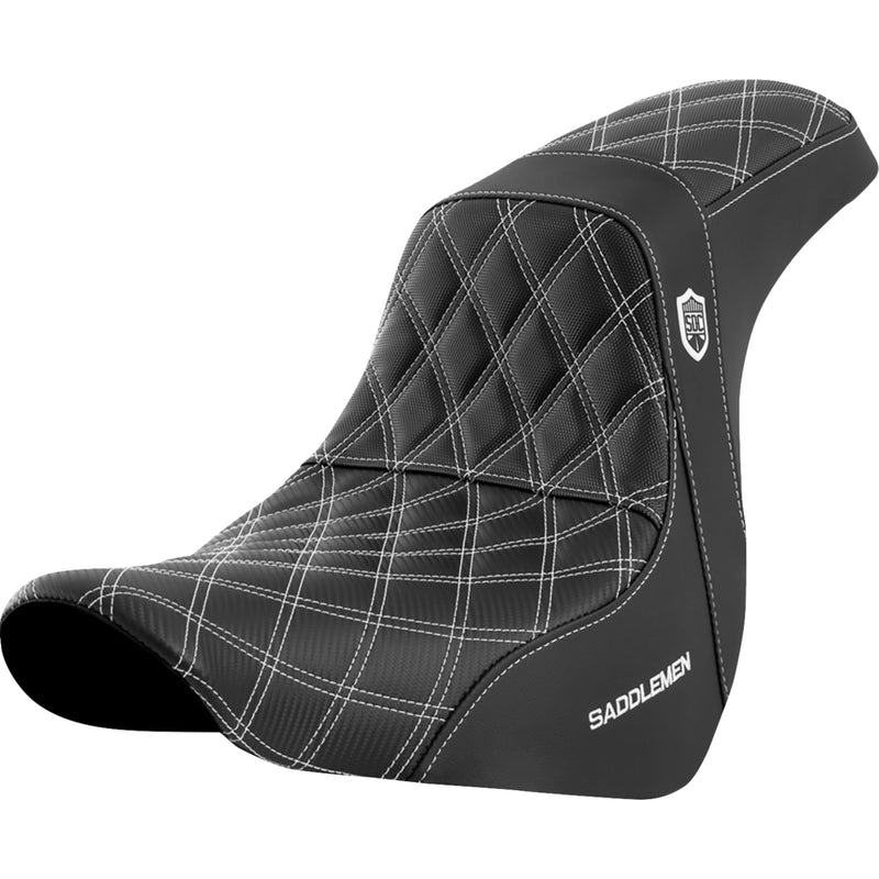 Saddlemen Pro Series SDC Performance Seat - SC81829WHI For Harley Softail 2018-2026