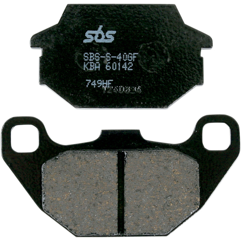Sbs Brake Pad - 749HF For Kymco ATV/UTV Models 2002-2010 | SYM 125 / 200 2004-2012 | Arctic Cat 90 / 150 2x4 / 90 4x2 2006-2017