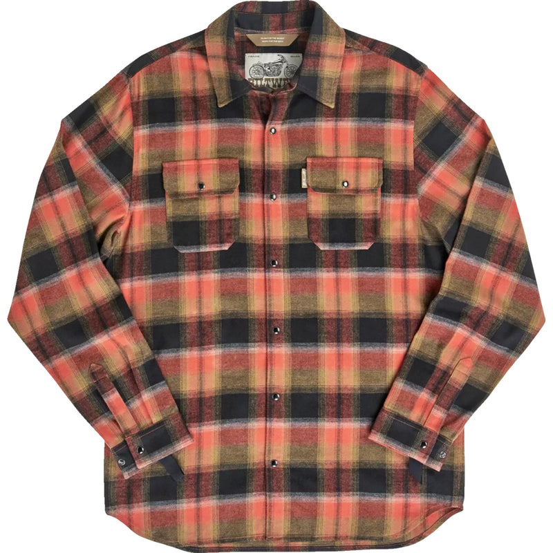 BILTWELL HI Test Flannel Shirt Rust