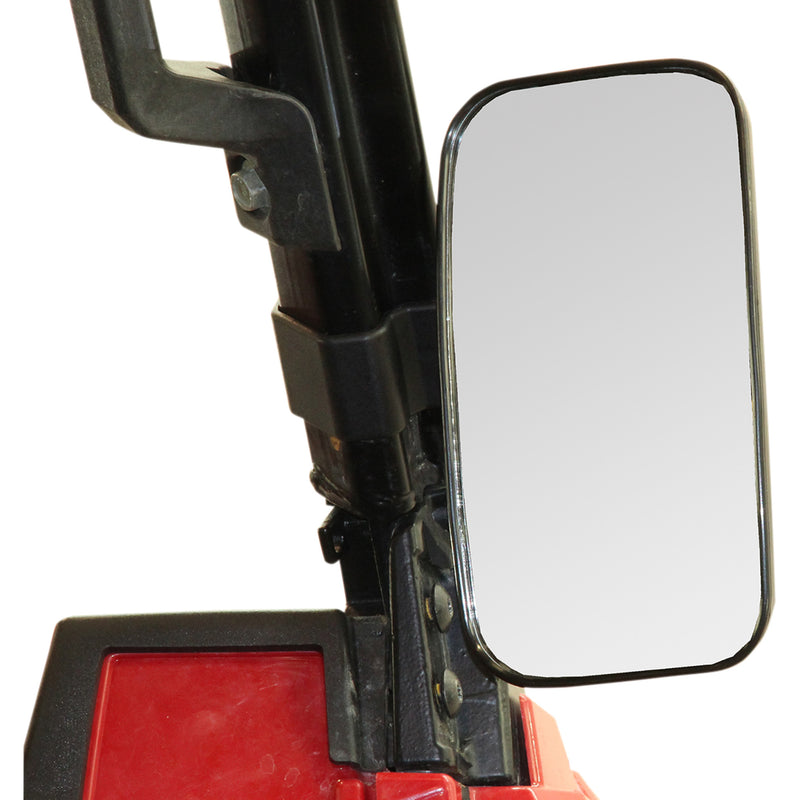 SEIZMIK 0640-1101 56-18084 Basic Side View Mirror Mirror - Basic - Side View - Rectangle - Black - Polaris Pro Fit/Can Am Profiled ROPS