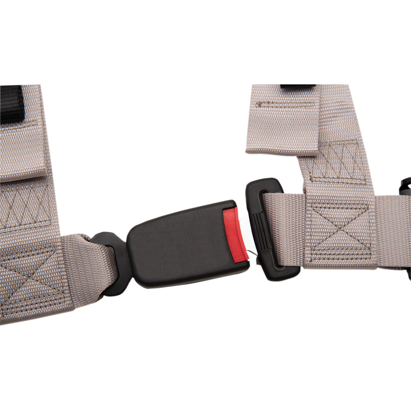 MOOSE OFFROAD 4510-1246 100-4405-PU Seat Harness 4 point - 2x2 - gray