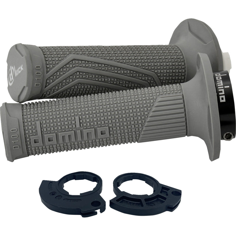 Domino D-Lock Grips - D10046C5200H7-0 For Gas Gas Dirt Bikes 2000-2020 | Beta Dirt Bikes 2000-2026 | Rieju Pro / Racing / Ranger / Six 2021-2024