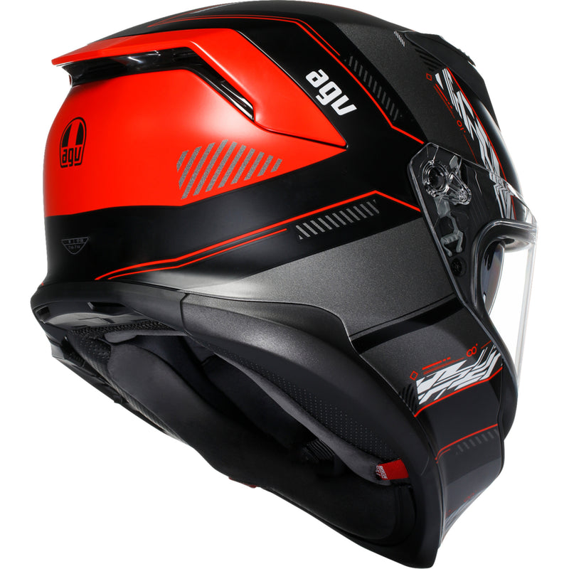 AGV K7 Kyber Helmet - Matte Black/Red