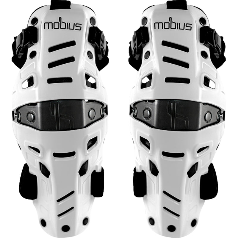 MOBIUS 2704-0759 1020110 X8H Hybrid Knee Support white/black - s/m