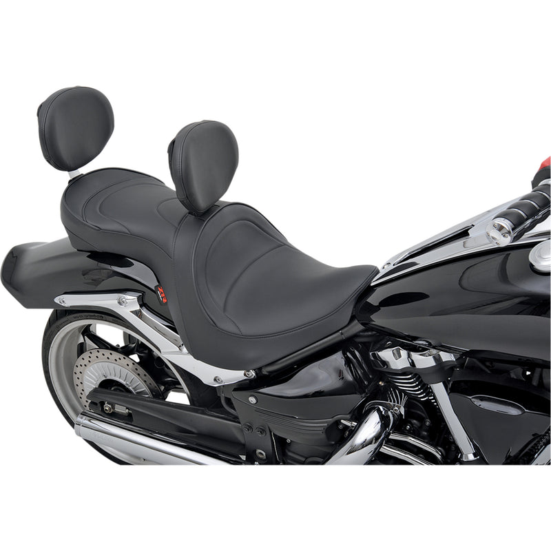 Z1R 0810-1720 Low-Profile Touring Seat With EZ Glide II™ Backrest Option Double Bucket Seat - Backrest - Mild - Raider