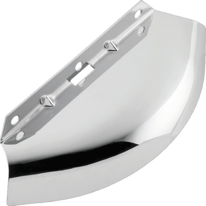 Bikers Choice 488788 80-13 Touring Chrome Front Fork Air Deflector Replaces H-D 58520-79B - Photo - Primary
