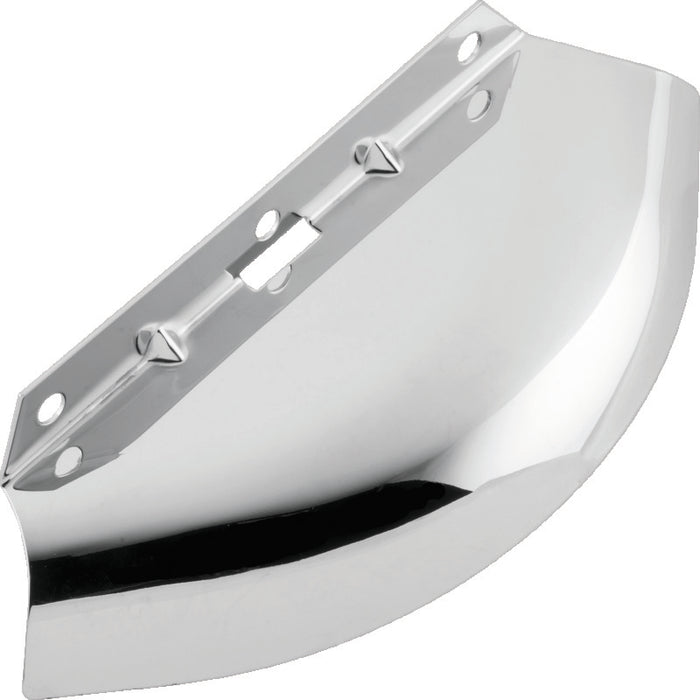 Bikers Choice 488788 80-13 Touring Chrome Front Fork Air Deflector Replaces H-D 58520-79B - Photo - Primary