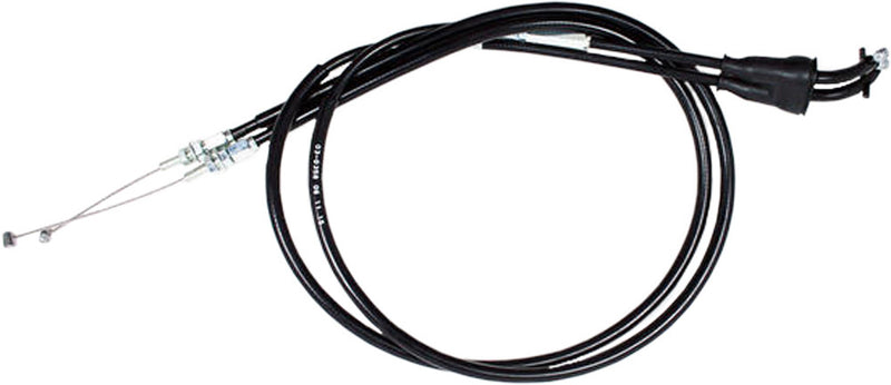 Motion Pro Black Vinyl Throttle Push-Pull Cable SET - 03-0358 For Kawasaki KX 250 2005 | Suzuki RMZ 250 2005-2006