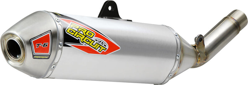 Pro Circuit T-6 Slip-ON Silencer CRF450X - 0111945GXA Honda CRF450X 2019-2025