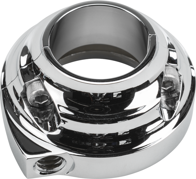 Harddrive 820-52943 53382 THROTTLE CLAMP SINGLE CABLE SCREW IN STYLE CHROME
