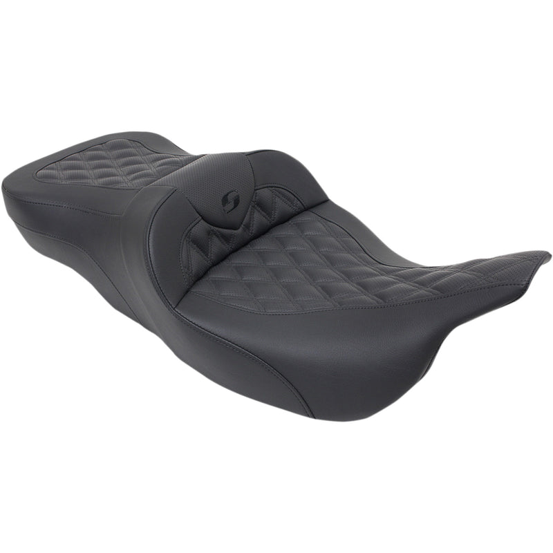 (OPEN BOX) Saddlemen Roadsofa™ Seat - 897-07-182HCT For Harley Touring 1997-2007