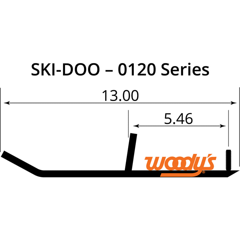 Woody's Standard Standard Runner - RUS-0120 Ski-Doo Mini 1998-2009
