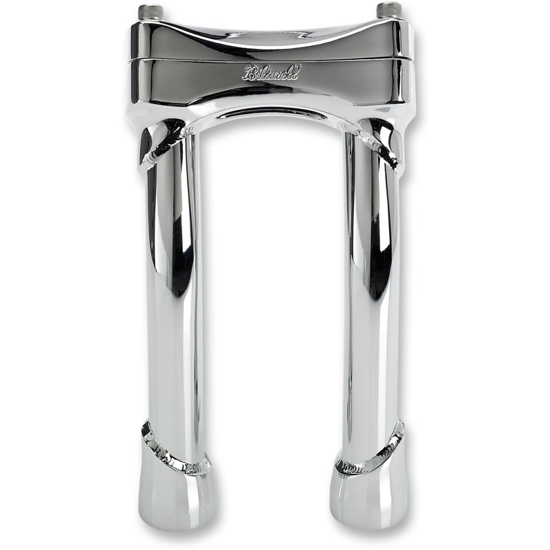 BILTWELL Murdock Handlebar Riser Risers - Pullback Chrome