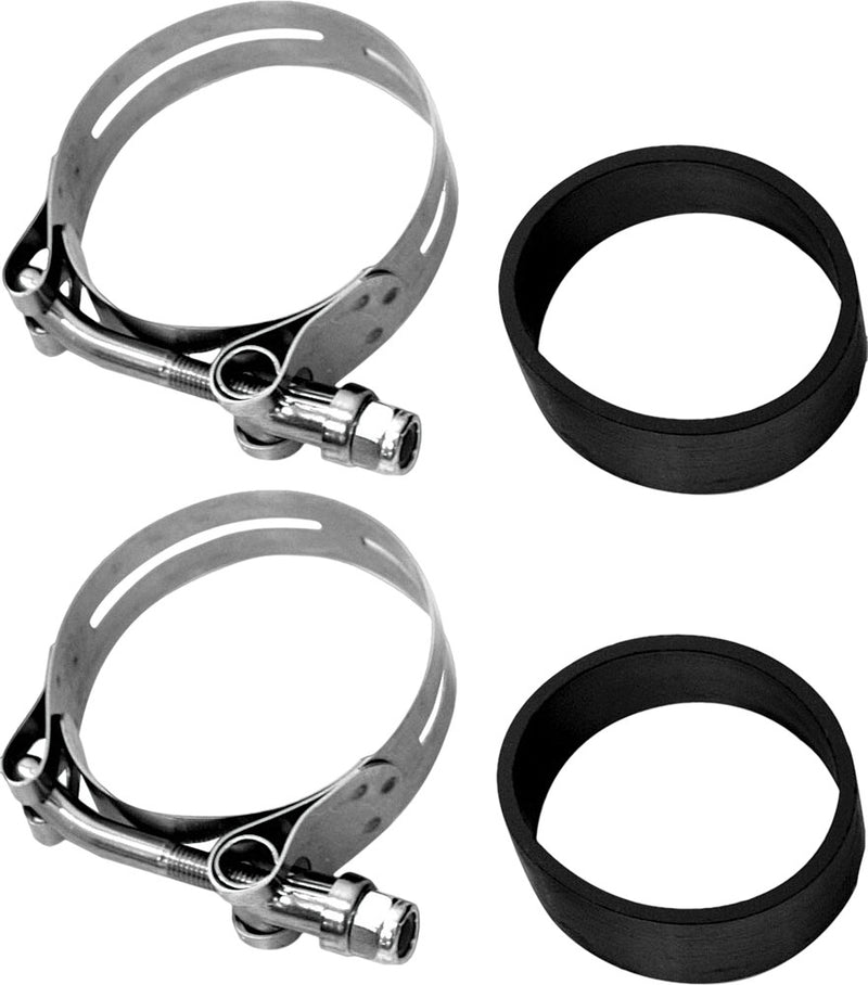 Harddrive 820-2692 18-0282S HD INTAKE CLAMP SET STAINLESS BAND STYLE
