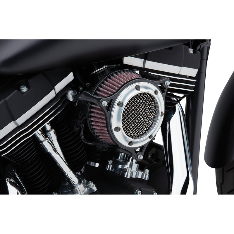 Cobra RPT Venturi Air Intake - 606-0101-05BCSB For Harley Touring 2017-2024