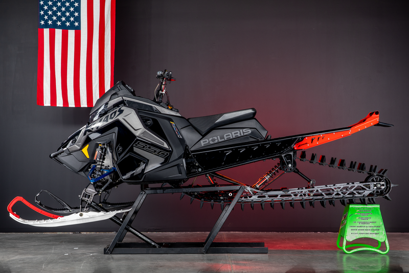 Zbroz Rear Bumper RED Matryx Slash 163-165" - K40-0621560-02 Polaris RMK / RMK 850 2022-2023