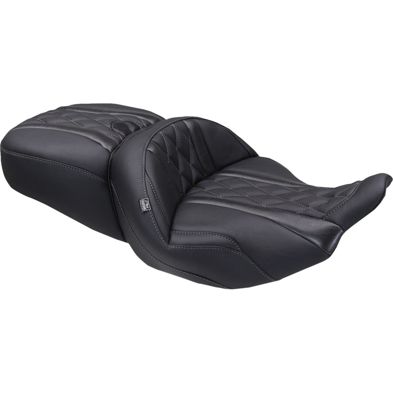 Mustang Deluxe Touring Seat - 89411GM For Harley Touring 2023-2026