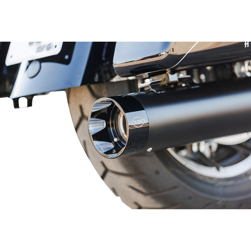S&s Cycle Sidewinder 2-Into-1 Exhaust System - 550-0759 For Harley Touring 2017-2026