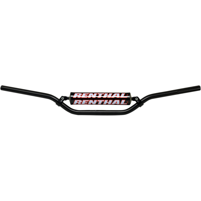 RENTHAL R7221-BK 722-01-BK-01-185 7/8" Off-Road Handlebar — CR/Moto/Enduro/High/MX/Ricky Johnson Handlebar - 7/8" - 722 - CR High/Ricky Johnson - Black