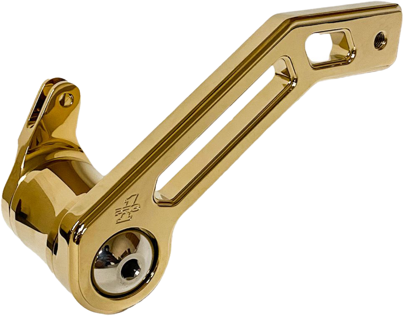 Pro One T-REX Shorty Brake ARM Gold ` - 500772TIN For Harley Touring 2008-2013