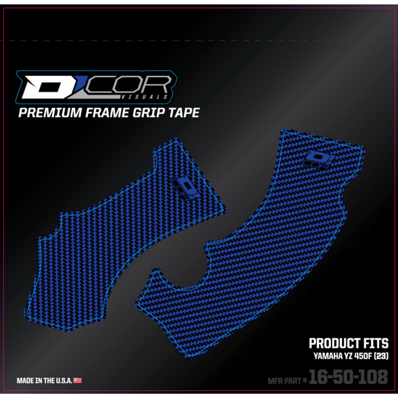 D'cor Visuals Grip Tape - 16-50-108 Yamaha YZ 450 / YZ 250 2023-2026