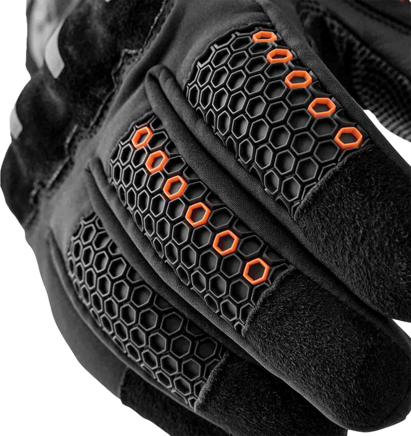 Rst 556-3664007 103664BLK-07 ARTIC D3O WATERPROOF GLOVE BLACK TEXTILE XS