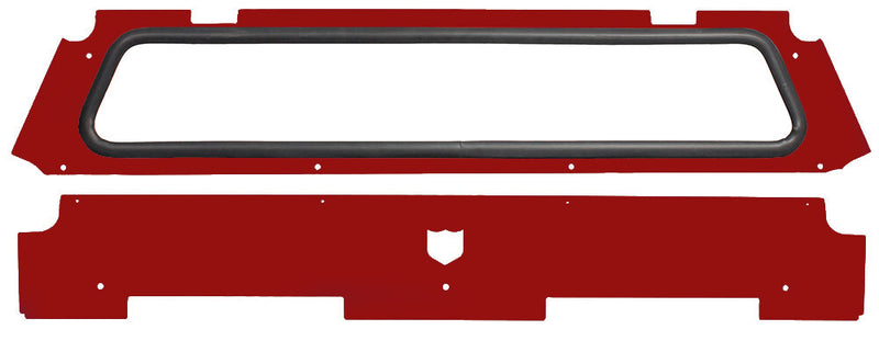 Pro Armor Rear Windshield Performance RED - P144W461PR Polaris RZR 2014-2022