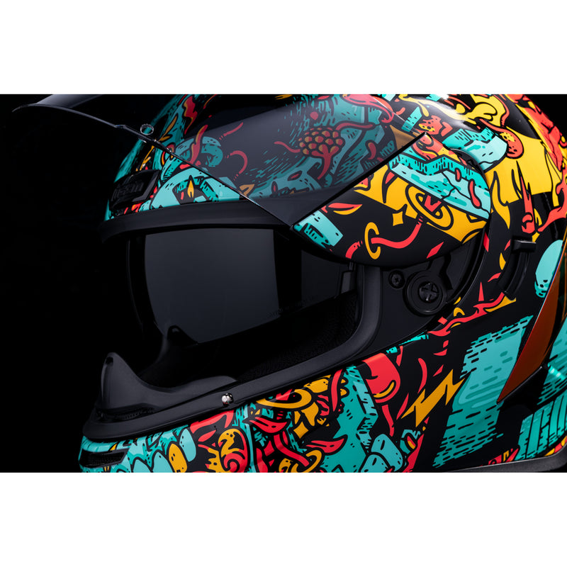 ICON 0101-17046 Airform™ Munchies MIPS® Helmet Airform™ Helmet - Munchies - MIPS® - Blue - 3XL