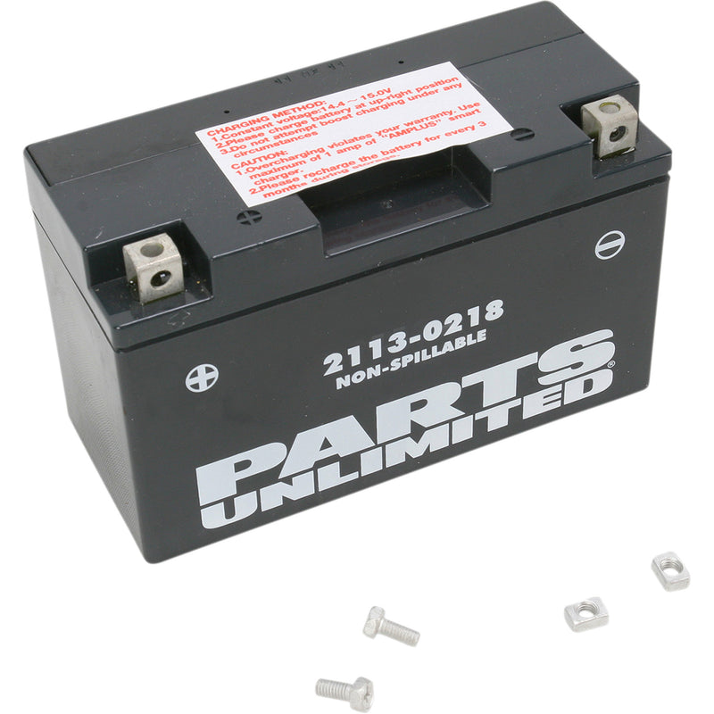 Parts Unlimited Battery - 2113-0218 For Suzuki 400 / 400E / 400S / 400SM 2000-2016 | Kawasaki KLX400R / KLX400SR 2003