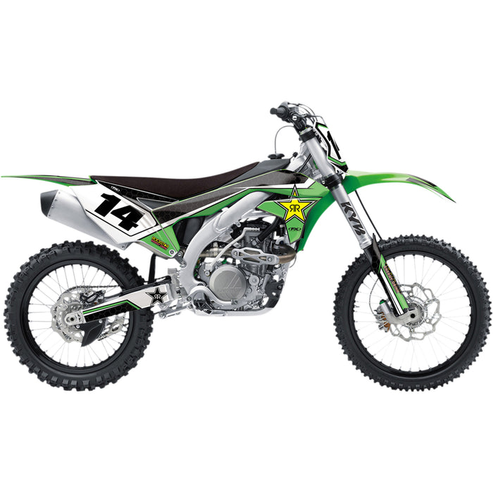 FACTORY EFFEX 4302-6400 23-14130 Rockstar Shroud Graphic Kit Shroud Graphic - RS - KX250F