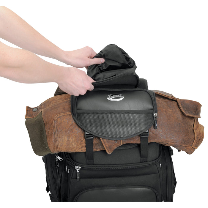 SADDLEMEN 3515-0107 EX000298 Backseat or Sissy Bar Bag - BR3400