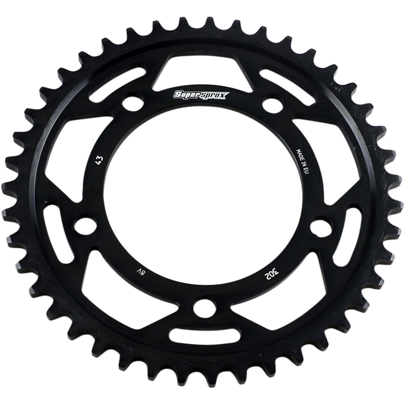 SUPERSPROX 1210-2386 RFA-302-43-BLK Edge Rear Sprocket black - 43 tooth