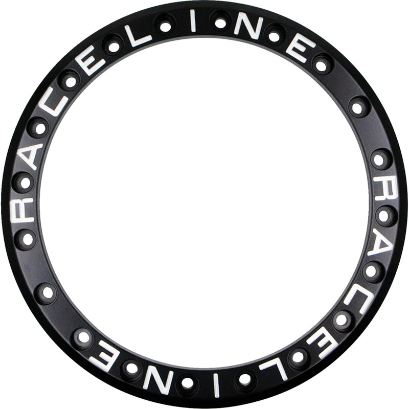 RACELINE WHEELS 0220-0048 RBL-15B-RTD-RING-20 Replacement Beadlock Ring Beadlock Ring - Replacement - 15" - Black
