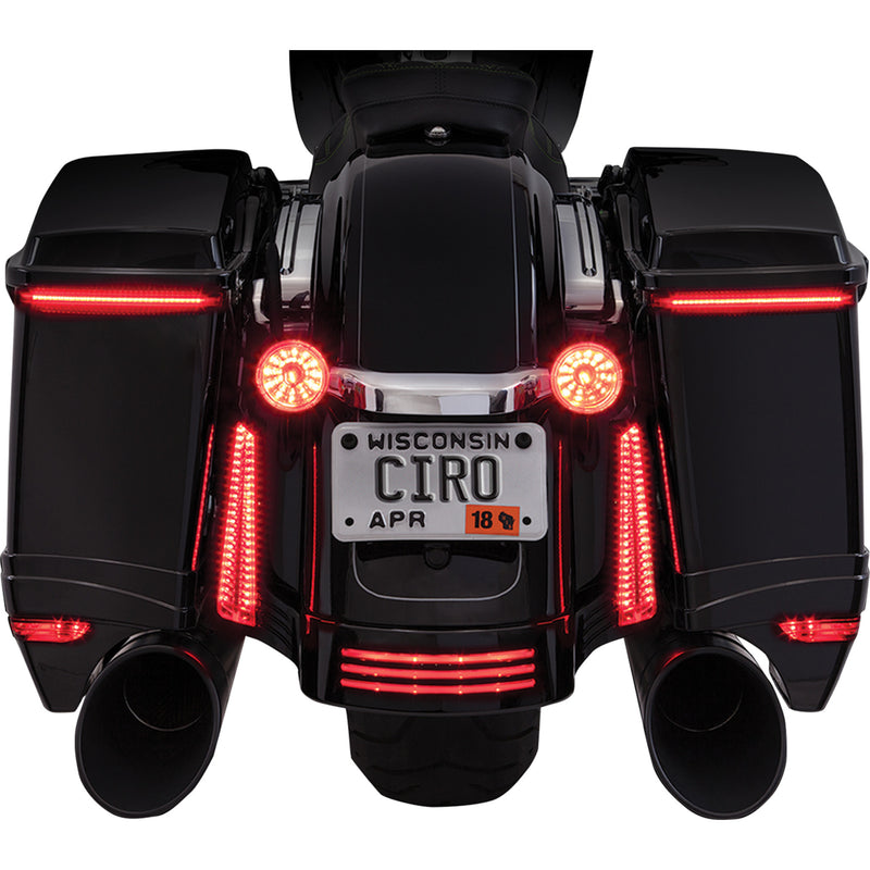 Ciro Bag Blades® Accent Light - 40028 For Harley Touring 1999-2013
