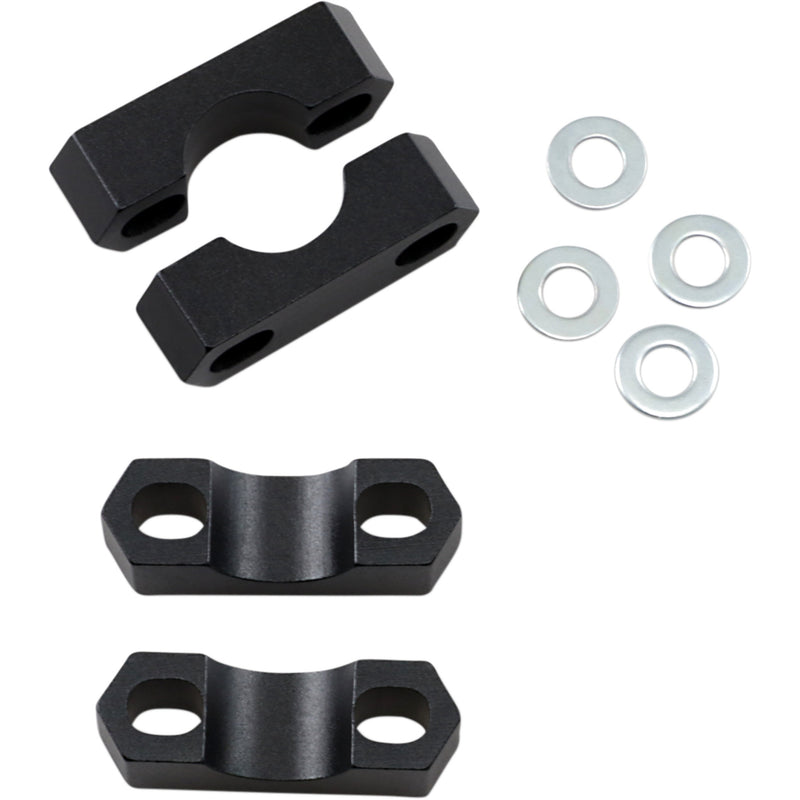POWERMADD 0602-0241 45470 Powerriser 325 Pivoting Riser Handlebar Clamp Bar Clamp - 7/8"