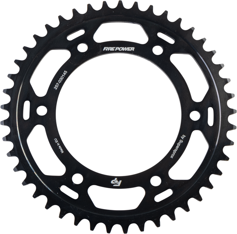 Fire Power 257-030145 FPS-301-45-BLK REAR SPROCKET STEEL 45T BLK