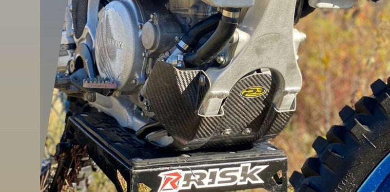 P3 Skid Plates Carbon Fiber - 307073 Yamaha YZ 450 / YZ 250 2018-2023