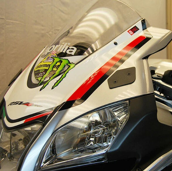 New Rage Cycles 565-0157 RSV4-MBO MIRROR BLOCK OFF PLATES APR