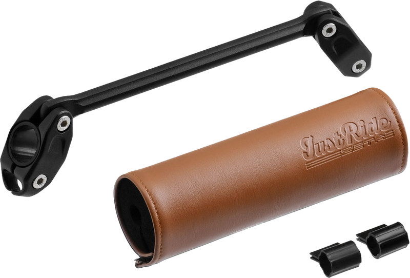 Zeta 634-9611 ZE47-9611 HANDLEBAR BAR PAD SET 165MM BROWN PAD W/185MM BRACE