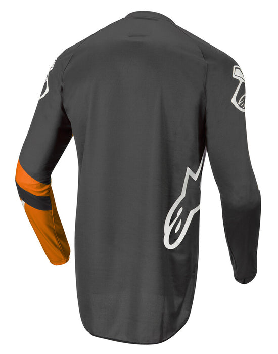 Alpinestars 482-97452X 3762422-1794-2XL FLUID CHASER JERSEY ANTHRACITE/CORAL FLUO 2X