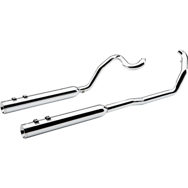 Cobra True Dual 2-Into-2 Header System - 6250 For Harley Touring 1995-2006