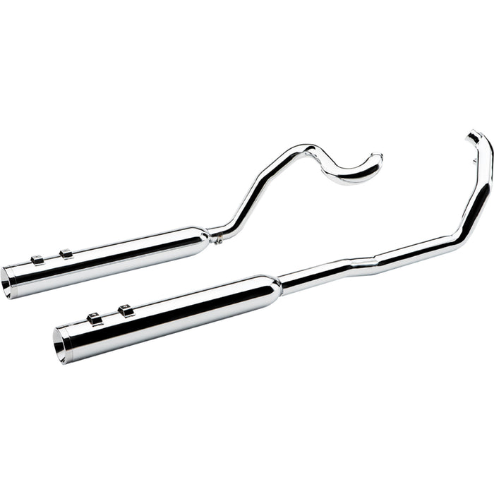 COBRA 1800-0634 6250 True Dual Headpipes - Chrome - '95-'06 FL