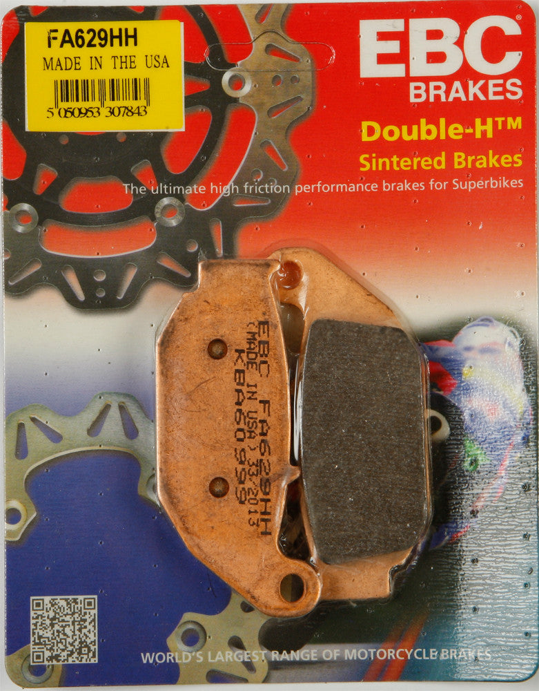EBC Brake Pads Double-H Sintered - FA629HH Honda CRF250L / Grom / Grom 125 / MSX125SF Grom 2013-2020