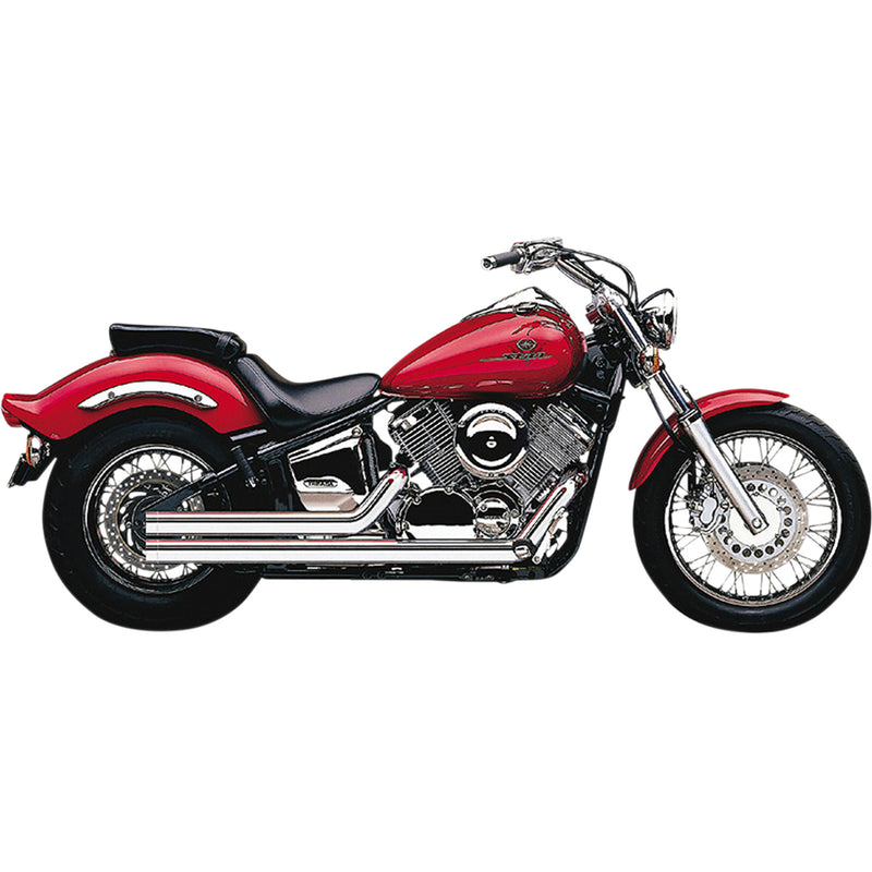 Cobra Speedster 2-Into-2 Exhaust System - 2717T Yamaha Star 1100 Custom 1999-2009