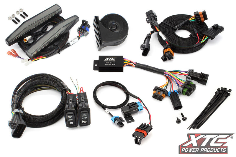 Xtc Power Products Auto Turn Signal Kit With Horn AND Front DRL Lights CAN - ATS-POL-RAN570-DRL Polaris Ranger 2022-2026
