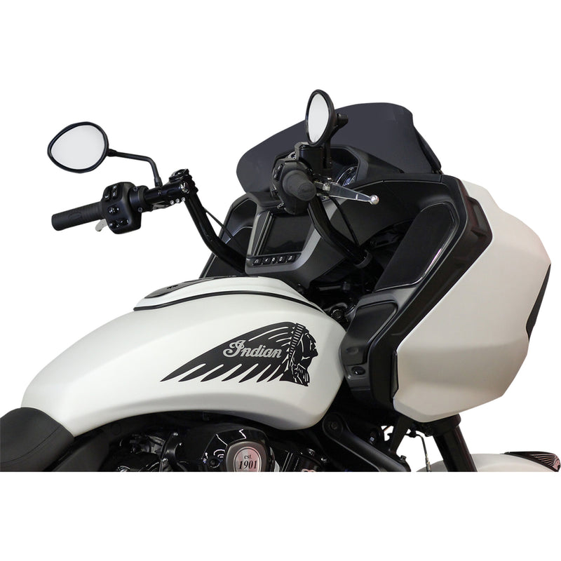 Klock Werks Klip Hanger Handlebar For Indian Handlebar Klip Hanger 13" Black - KWH-04-0582 For Indian Challenger 2020-2023
