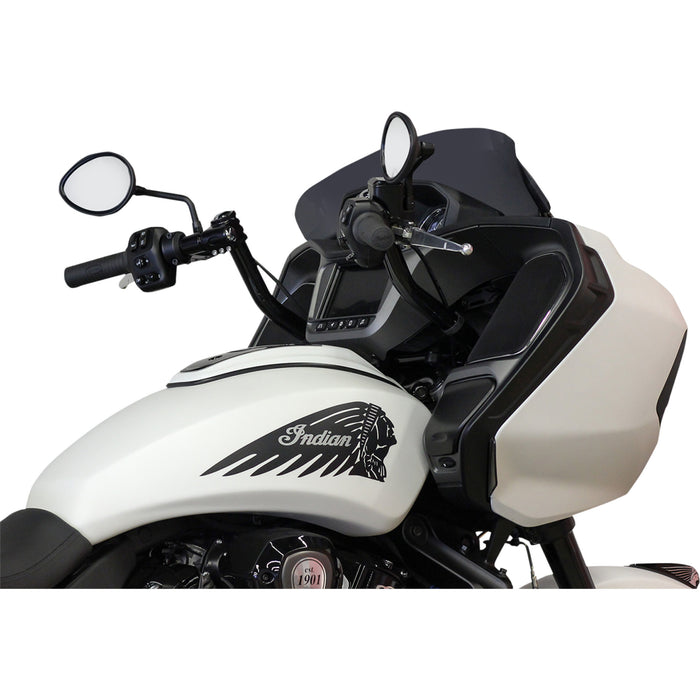 Klock Werks Klip Hanger Handlebar For Indian Handlebar Klip Hanger 13" Black - KWH-04-0582 For Indian Challenger 2020-2023