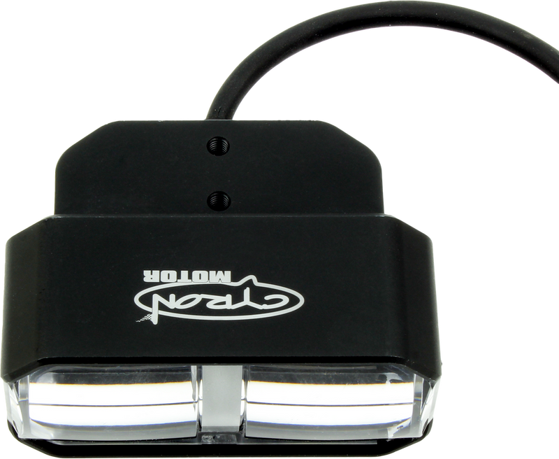 Cyron 227-0072 ABS1LWY-2 AUX DRIVING LIGHTS KIT 1.25" BAR MNT. WHITE/AMBER PR
